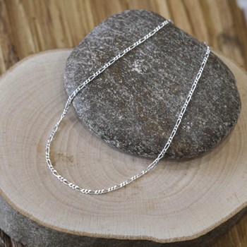 Chaine en Argent 925 1,4mm Maille Figaro