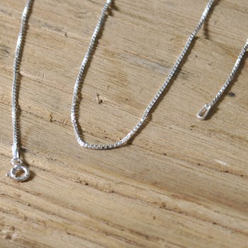 925 Sterling Zilveren Venetiaanse Ketting 1.2mm