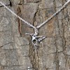 Collier Argent 925 Colibri Ajouré - taille 42 cm - vue V3