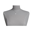 Parure Plumes Argent 925 Collier et Boucles d'Oreilles - taille 42 cm - vue V2