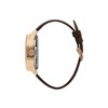Montre Homme - Analogique Mouvement Squelette Automatique - Bracelet marron - vue V2