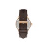 Montre Homme - Analogique Mouvement Squelette Automatique - Bracelet marron - vue V3