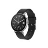 SUPER SLIM AMOLED - Boitier rond - Bracelet en silicone - Boitier argent - vue V1