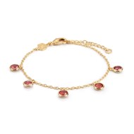 Bracelet Gemia en pierres Grenat