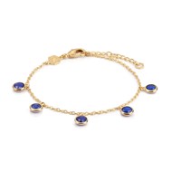 Bracelet Gemia en pierres Lapis-lazuli