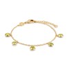 Bracelet Gemia en pierres Péridot - vue V1
