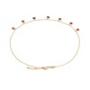 Collier Gemia en pierres Grenat - vue V2