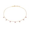 Collier Gemia en pierres Améthyste - vue V1