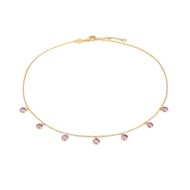 Collier Gemia en pierres Améthyste