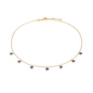 Collier Gemia en pierres Lapis-lazuli