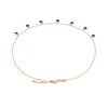 Collier Gemia en pierres Lapis-lazuli - vue V2