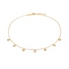 Collier, bracelet et boucles d'oreilles Gemia en pierres Citrine - vue V2