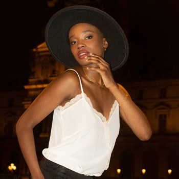 Gemia Citrien halsketting, armband en oorbellen