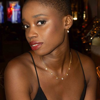 Collier, bracelet et boucles d'oreilles Gemia en Pierres de lune