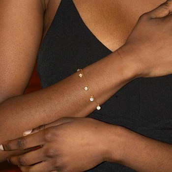 Collier, bracelet et boucles d'oreilles Gemia en Pierres de lune