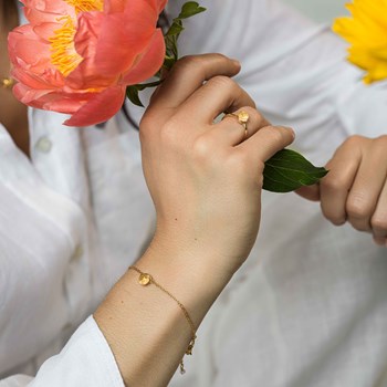 Aurora Citrien Stenen Armband