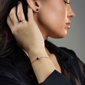 Aurora armband in Lapis lazuli steen