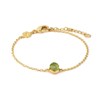 Bracelet Aurora en pierre Péridot - vue V1