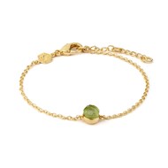 Bracelet Aurora en pierre Péridot