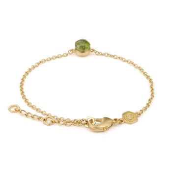 Aurora armband in Peridot steen