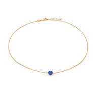 Collier Aurora en pierre Lapis-lazuli