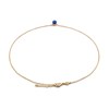 Collier Aurora en pierre Lapis-lazuli - vue V2
