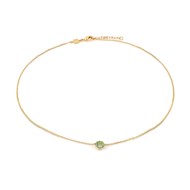 Collier Aurora en pierre Péridot