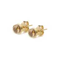 Boucles d'oreilles Aurora en pierres Citrine