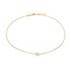 Collier, bracelet et boucles d'oreilles Aurora en pierres Citrine - vue V3