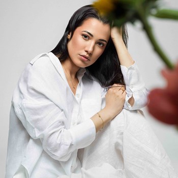 Aurora Citrien ketting, armband en oorbellen