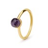 Bague Aurora en pierre Améthyste - vue V1
