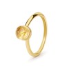Bague Aurora en pierre Citrine - vue V1