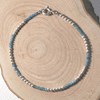 Bracelet Argent 925 Perles et Apatite Facetté M1 - vue V4