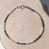 Bracelet Argent 925 Perles et Malachite Facetté M1 - vue V4
