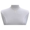 Collier Plaqué Or Fleur de Nacre Ivoire - taille 38 cm - vue V2