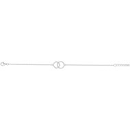 Bracelet en Argent avec oxyde de zirconium blanc