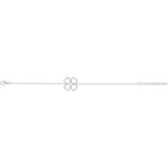 Bracelet en Argent avec oxyde de zirconium blanc