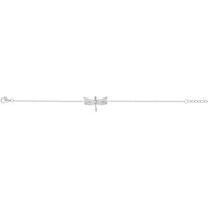 Bracelet en Argent avec oxyde de zirconium blanc