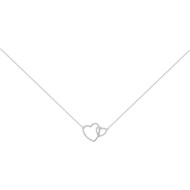 Collier en Argent avec oxyde de zirconium blanc
