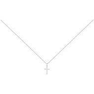 Collier en Argent avec oxyde de zirconium blanc