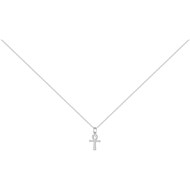 Collier en Argent avec oxyde de zirconium blanc