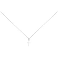 Collier en Argent avec oxyde de zirconium blanc