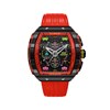 MAGELLAN CHRONOGRAPH SPACE INVADERS LIMITED EDITION - Montre homme - Mouvement japonais quartz chronograph - Bracelet rouge - vue V1