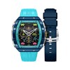 MAGELLAN CHRONOGRAPH SPACE INVADERS LIMITED EDITION - Montre homme - Mouvement japonais quartz chronograph - Bracelet bleu - vue V2