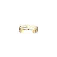 Bracelet Les Georgettes Fougère doré 14mm