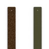 Cuir bracelet Les Georgettes 14mm
bronze paillettes/vert de gris - vue V2