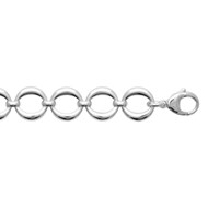 Bracelet Brillaxis argent rhodié