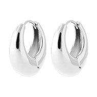 Créoles Brillaxis argent rhodié_x000D_
17mm large