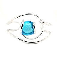 Bracelet jonc Andréa Marazzini Nautilus turquoise