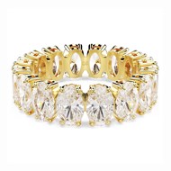 Bague Swarovski Matrix dorée taille ovale 58